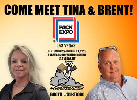Come Meet Tina & Brent at Pack Expo 2025 Las Vegas