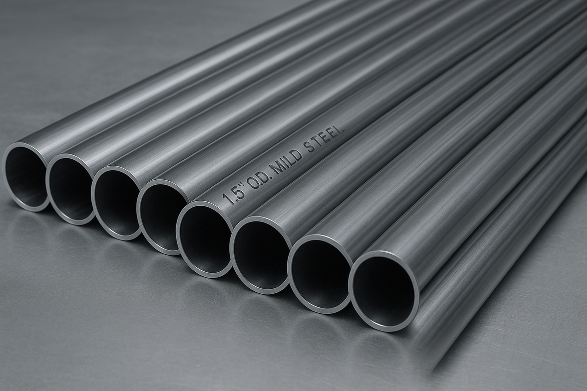 1.5" mild steel tubing