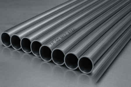 1.5" mild steel tubing