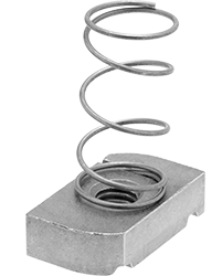 Strut Nut with Spring