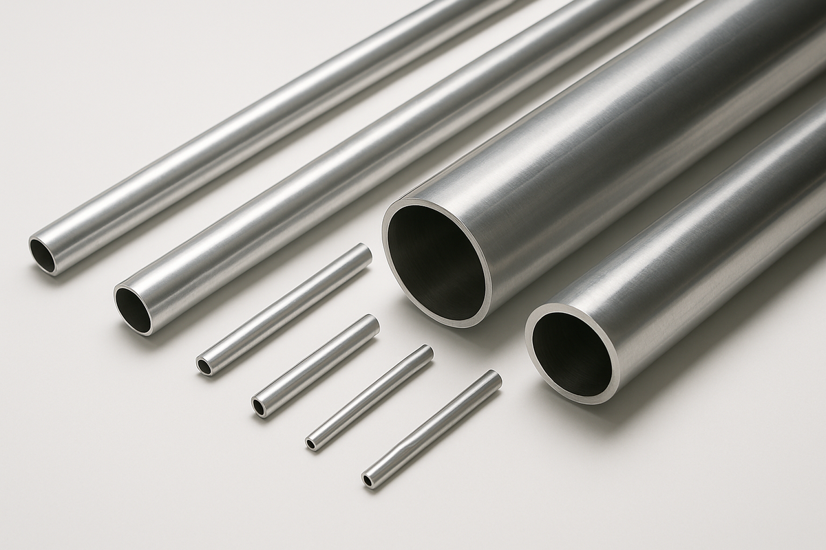 Straight tubing, Aluminum, straights, various gauges