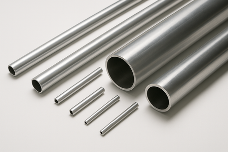 Straight tubing, Aluminum, straights, various gauges