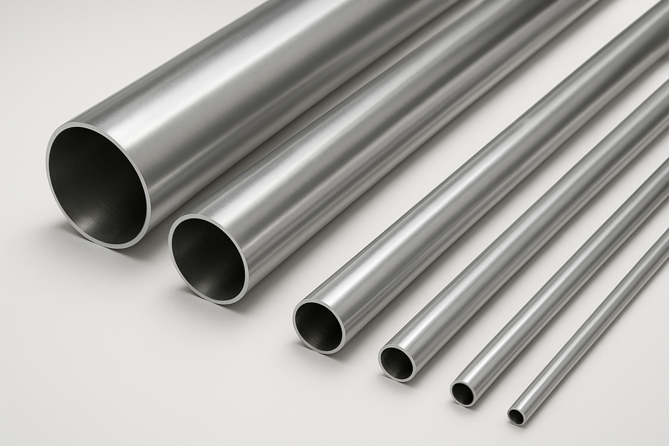 Straight Tubing, Aluminum, Straights