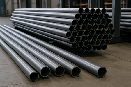 They need to be longer pieces, some on the ground and others on top